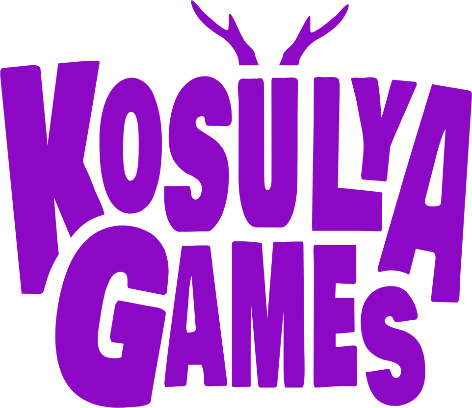 Kosulya Games lettering